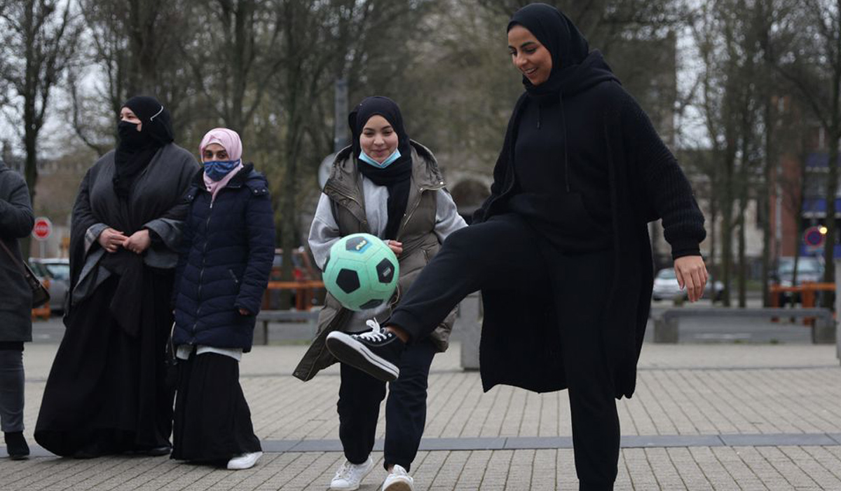French bill banning hijabs in sports events moves to National Assembly